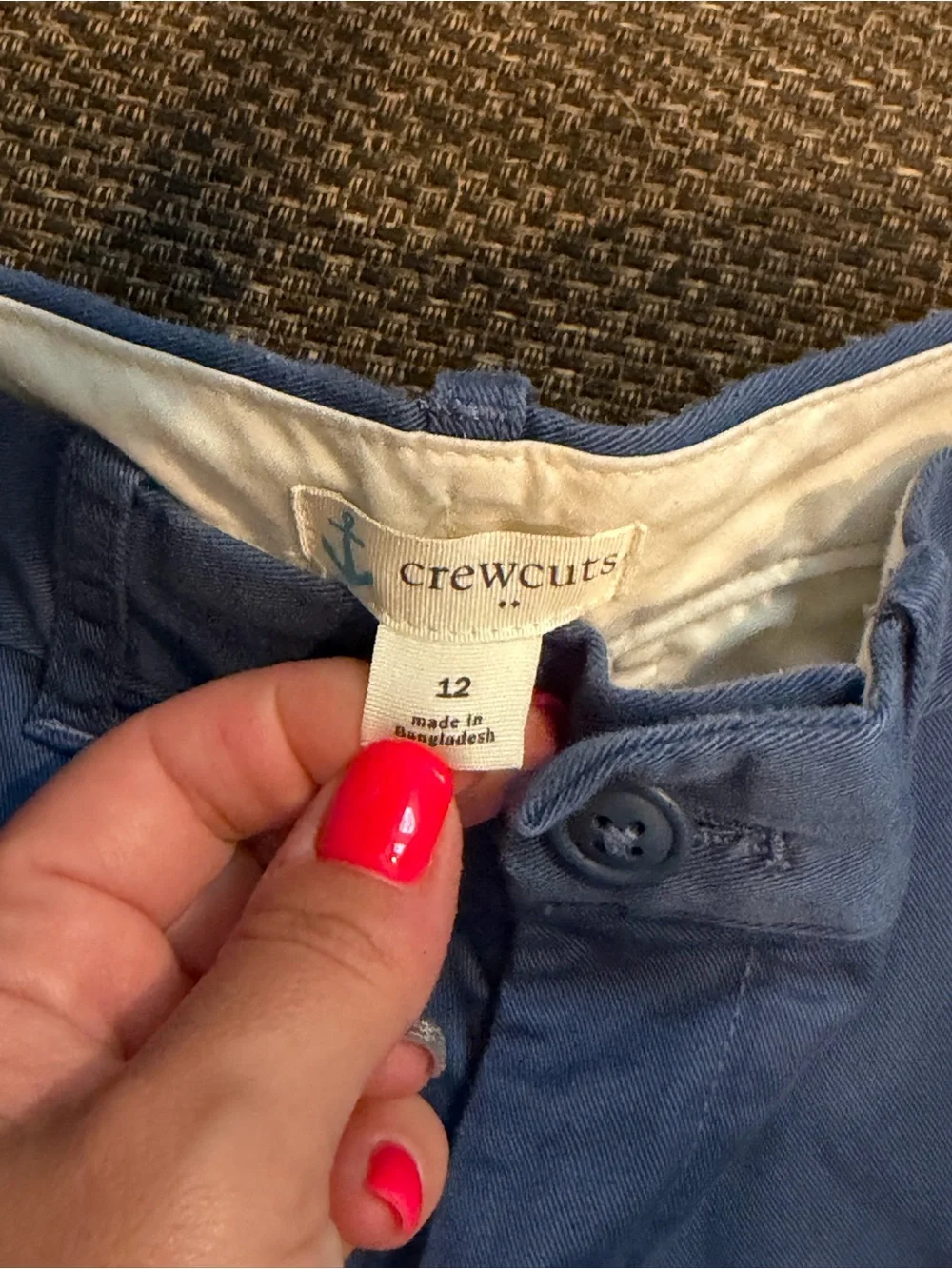 Crewcuts Navy Blue Chino Shorts j crew crewcuts